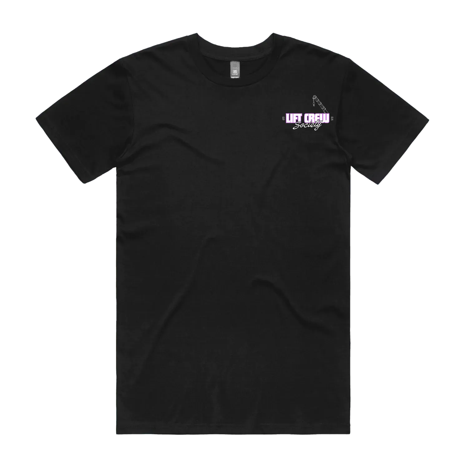 Mobile Crane Shirt - Purple/Yellow
