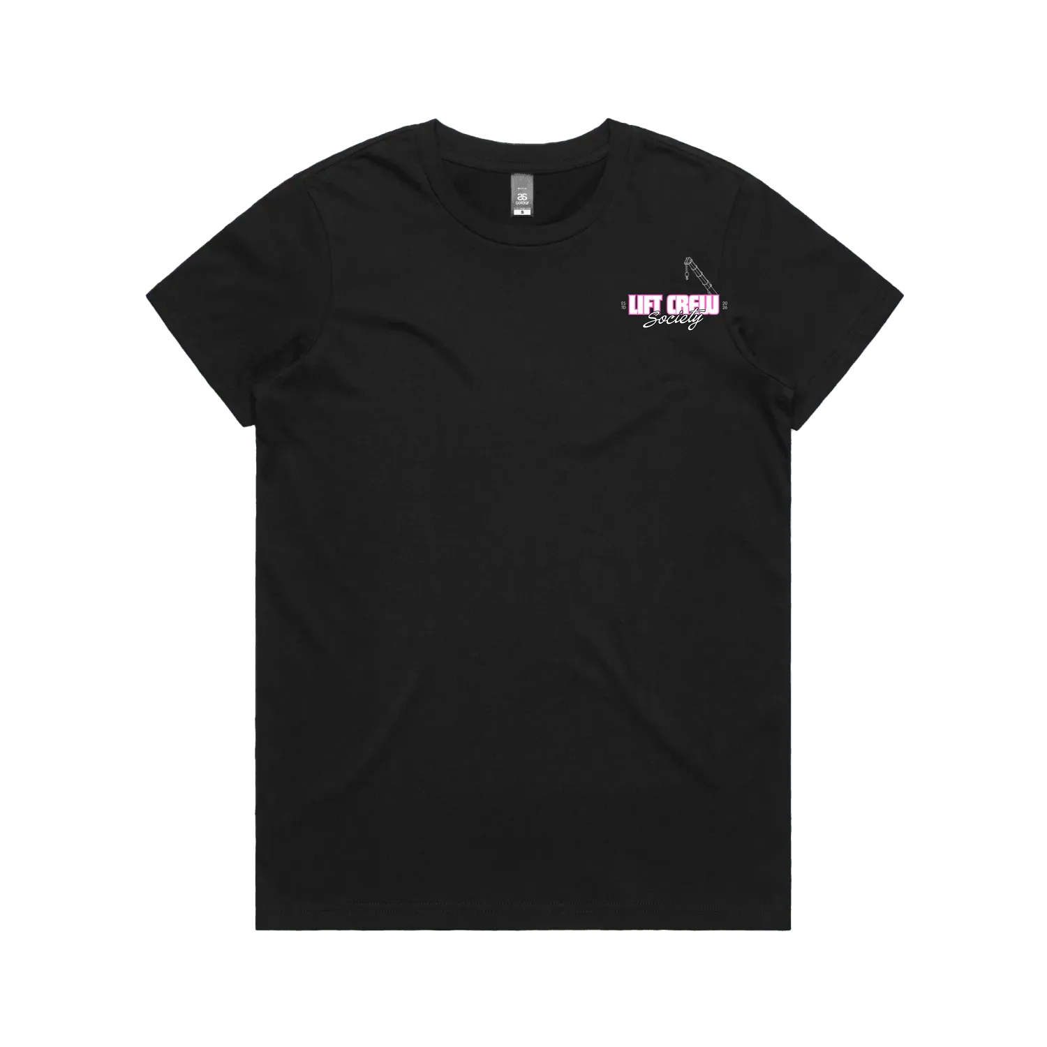 Crawler Crane Shirt - Pink/White (Womens)